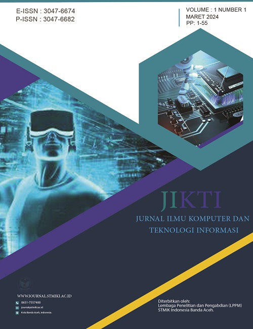 Jurnal Ilmu Komputer dan Teknologi Informasi